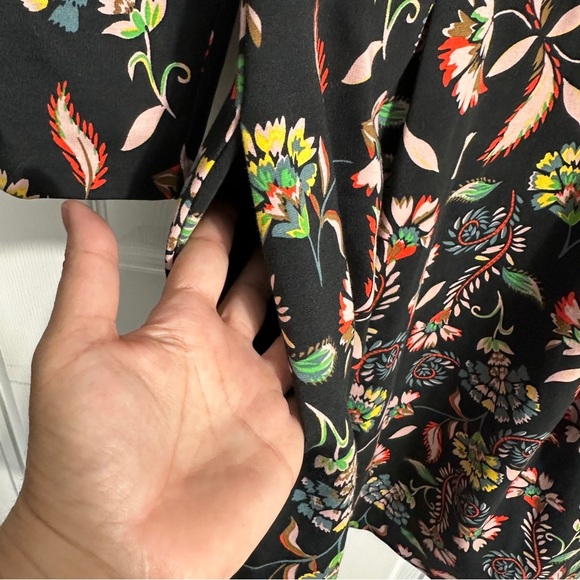 Boden dress, size 2, pullover with side zip, floral, a-line, office, date night - Picture 9 of 11